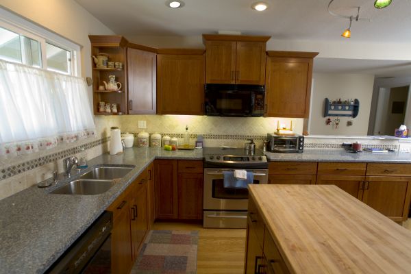 Cherry Cabinet Remodeling in Kaufman