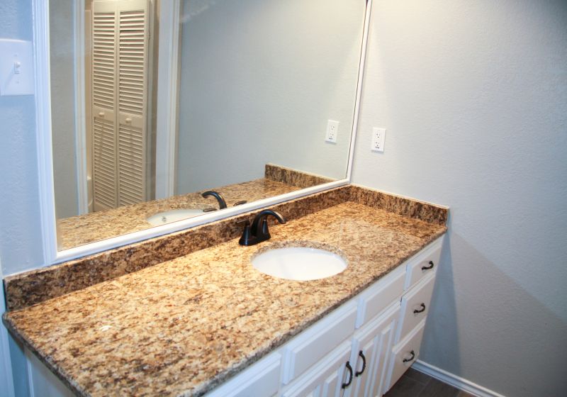 Bathroom with Granite Vanity