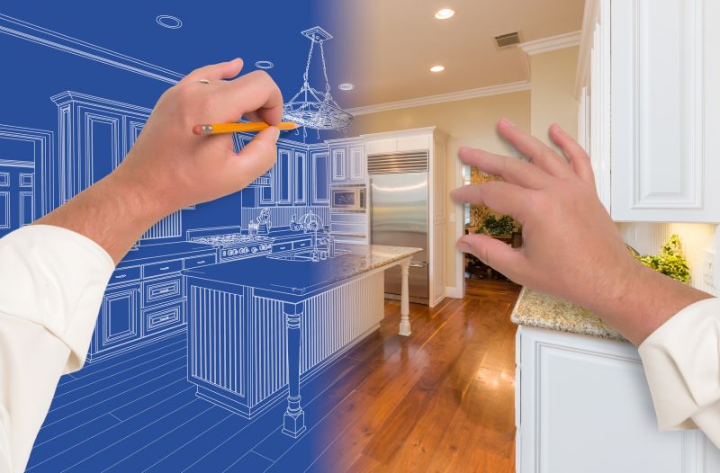 Professional Kitchen Remodelers at Work